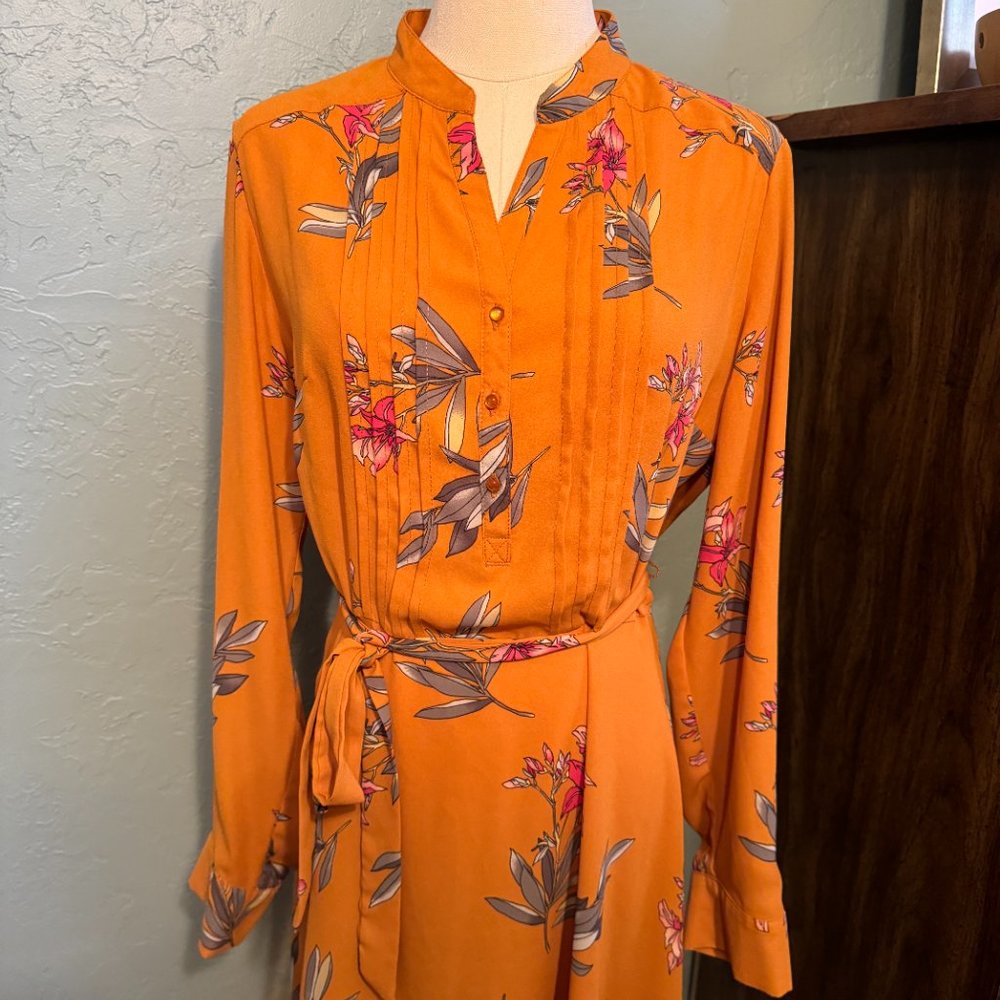 Nanette Lepore Floral Midi Dress - Picture 7 of 8